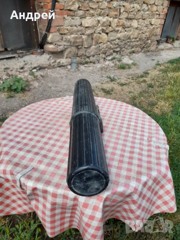 Стар калъф,тубус,туба за картини,чертежи #4, снимка 2 - Антикварни и старинни предмети - 33588121