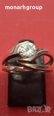 Сребърен пръстен, снимка 2 - Пръстени - 53587050