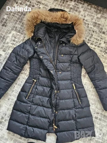 Дамско елегантно яке с естествен пух, снимка 7 - Якета - 48583697