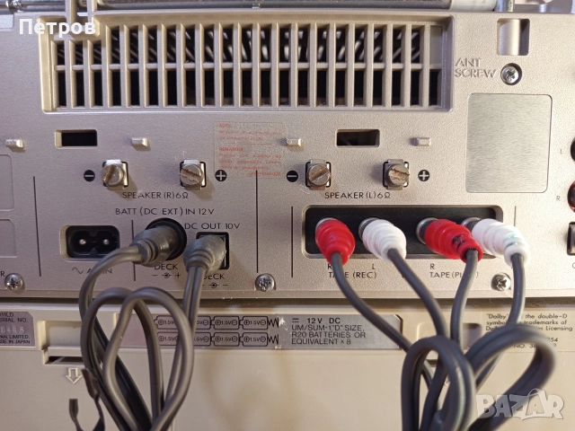 Касетофон"JVC"PC-R11, снимка 6 - Радиокасетофони, транзистори - 52973991