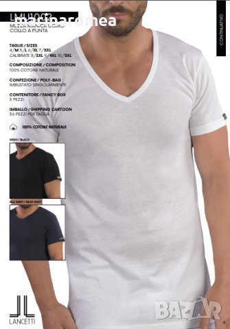 Lancetti (ITALY) мъжки тениски, снимка 3 - Тениски - 40659012