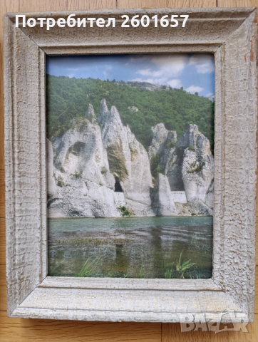 Две картини в дървени рамки., снимка 3 - Картини - 52528161