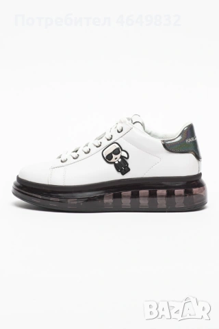 Karl Lagerfeld Кожени спортни обувки Kapri Kushion