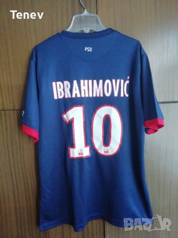 PSG Paris Saint-Germain Zlatan Ibrahimovic оригинална тениска Nike фланелка Ибрахимович ПСЖ 