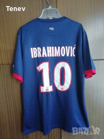 PSG Paris Saint-Germain Zlatan Ibrahimovic оригинална тениска Nike фланелка Ибрахимович ПСЖ , снимка 1 - Тениски - 37868852