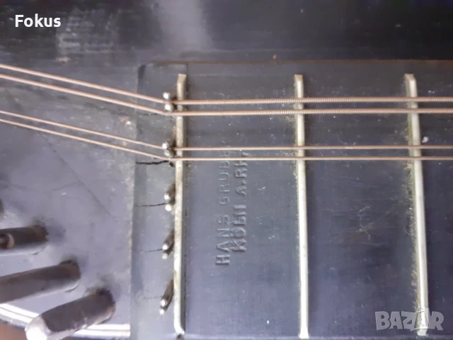 Немски музикален инструмент цитра китара - антика, снимка 4 - Антикварни и старинни предмети - 51055388