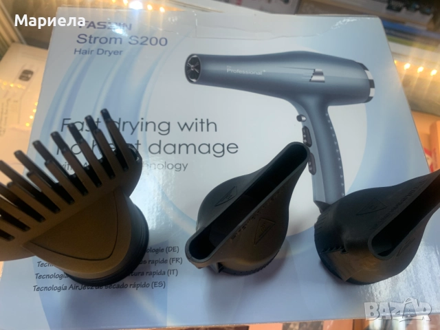Професионален Сешоар Faszen Pro Ionic 2500W, снимка 5 - Сешоари - 51454853