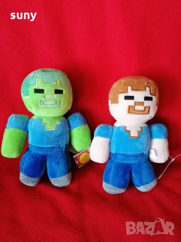 Плюшена играчка Minecraft, снимка 3 - Плюшени играчки - 34717236