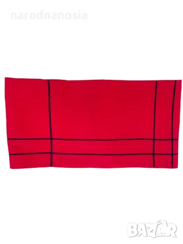 ПОЯС С ЧЕРНИ ГАЙТАНИ ЗА НАРОДНА НОСИЯ, снимка 1