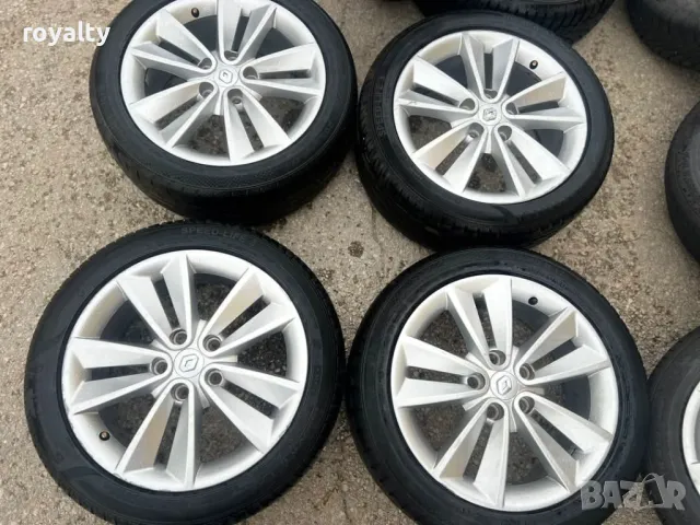 5х114.3 17 Джанти Renault Megane Scenic Fluence 5x114.3 Рено Меган Сценик , снимка 2 - Аксесоари и консумативи - 50394049