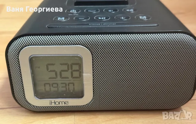 Оригинален Ihome IBT22 Bluetooth Колонка USB Зареждане Двоен Будилник , снимка 10 - Bluetooth тонколони - 49789454
