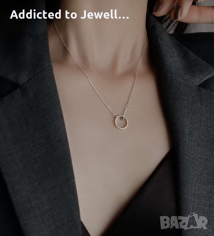 Тотална разпродажба - 50% Сребърно колие /2228/, снимка 5 - Колиета, медальони, синджири - 33154580