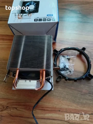 НОВИ Охладители за процесор Power Train DL-200T RGB CPU Cooler Става за всички версии на AMD и INTEL, снимка 6 - Други - 50501651