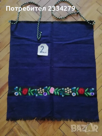 Стари фолклорни престилки, допълнение към женска народна носия. , снимка 6 - Антикварни и старинни предмети - 51101629