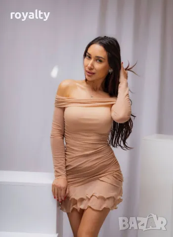 Елегантна дамска рокля , снимка 2 - Рокли - 50374620