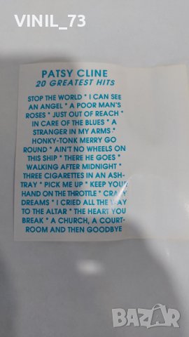 Patsy Cline – 20 Greatest Hits, снимка 3 - Аудио касети - 37353245