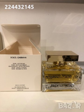 Dolce & Gabbana The One 75 мл тестер, снимка 2 - Дамски парфюми - 18341238