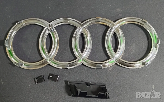 Емблеми за Audi A4 S4, 2016, за предна решетка, емблема Audi А4 Ауди S4, комплект , снимка 2 - Аксесоари и консумативи - 52223914