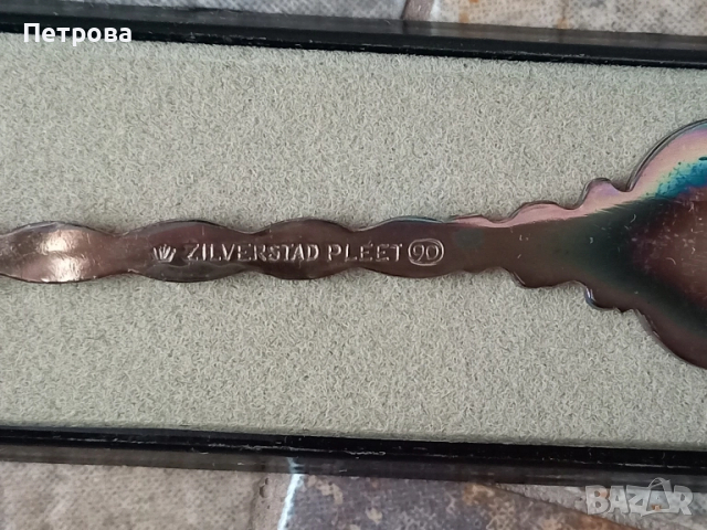 Нови колекционерски посребрени лъжички 6 броя, снимка 10 - Антикварни и старинни предмети - 52042055