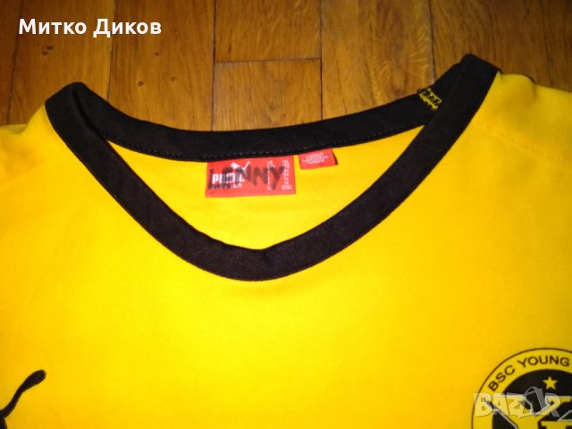 Йънг Бойс футболна тениска маркова на Пума размер ХЛ юноши-реален С, снимка 2 - Футбол - 35466343