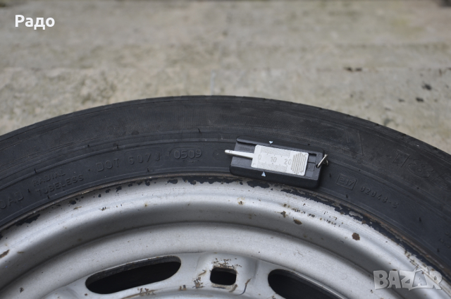 Продавам 4бр ЛЕТНИ ГУМИ NOKIAN 185/65R14 С ДЖАНТИ 4X100 ET38 6JX14 H2, снимка 6 - Гуми и джанти - 36396760