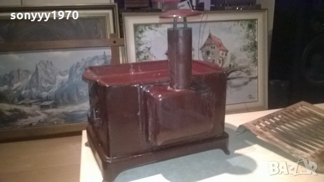 ЕМАИЛИРАНО БАРБЕКЮ-41Х40Х37СМ, снимка 8 - Печки, фурни - 27168229