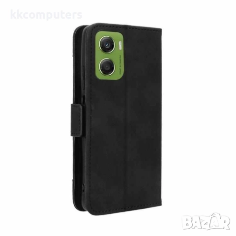 Кожен калъф Портфейл за Motorola Moto G06 4G / Moto G06 Power 4G- Магнитен клипс, Държач за карти и , снимка 6 - Калъфи, кейсове - 52722988