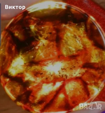 Старинно яйце от 100% натурален Балтийски кехлибар 1900 година. , снимка 6 - Антикварни и старинни предмети - 26961686