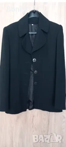 Дамско черно сако - M , снимка 5 - Сака - 50071416