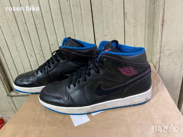 ''Air Jordan 1 Mid Radio Raheem''оригинални маратонки 46 номер, снимка 6 - Маратонки - 38415344