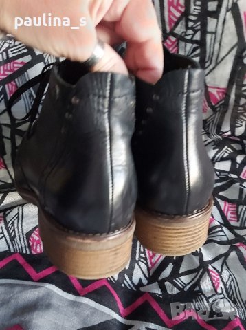 Естествена кожа / Два чифта / Маркови боти "Tamaris" "Pace" crafted shoes / N 39 , снимка 6 - Дамски боти - 43877113