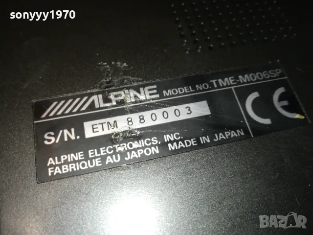 ALPINE COLOR MONITOR-MADE IN JAPAN-ВНОС SWISS 1211241151, снимка 7 - Аксесоари и консумативи - 47937964