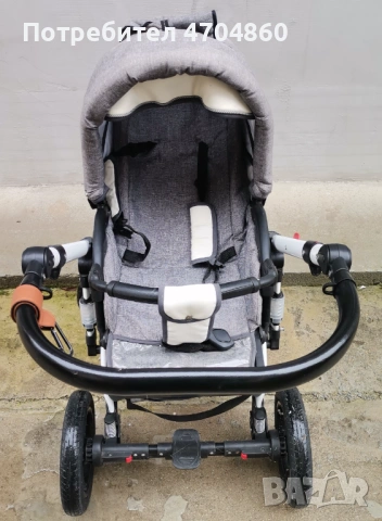 Детска количка с 2 коша за всички сезони, снимка 6 - Детски колички - 53053412