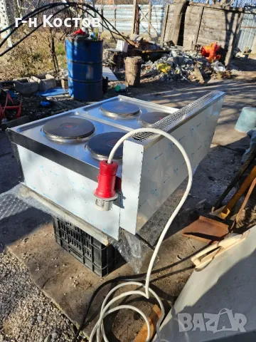 Котлони електрически 4-ка. или двойка настолни трифазен малко е работил със фолиото е отстрани втора, снимка 3 - Обзавеждане на кухня - 49377691