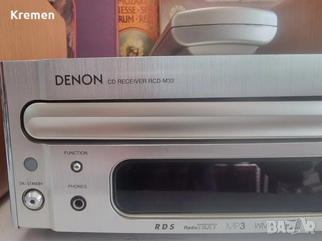 Уредба DENON M33, снимка 2 - Ресийвъри, усилватели, смесителни пултове - 53152270
