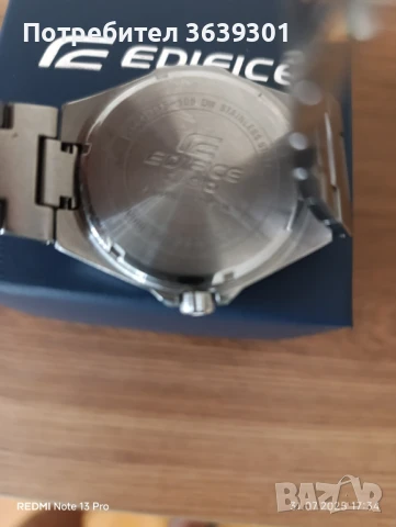 Касио едифайс сапфир-стъкло, снимка 5 - Мъжки - 51205919