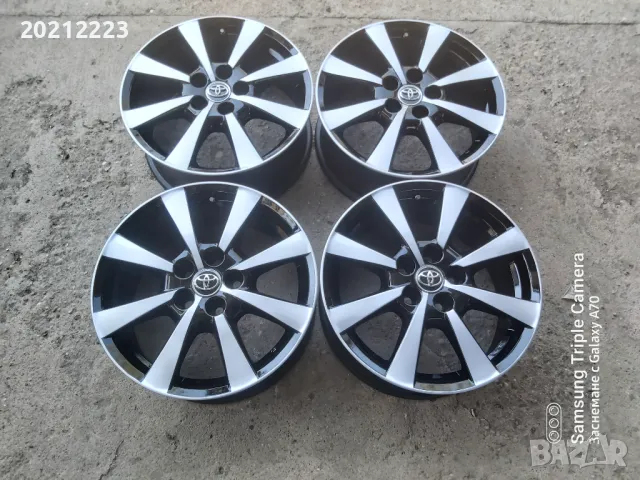 4 броя алуминиеви джанти за Toyota Rav4,Corolla,Auris,Avensis,Camry 17