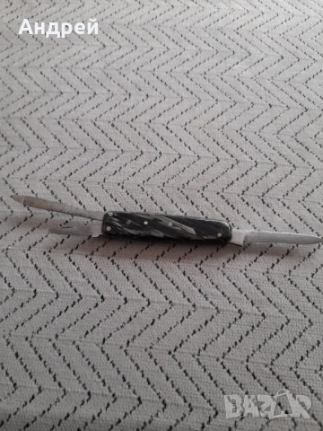 Стар джобен нож,ножче,ножка #166, снимка 4 - Други ценни предмети - 53011861