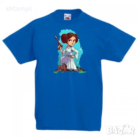 Детска тениска Star Wars Lea Star Wars,Игра,Изненада,Подарък,, снимка 3 - Детски Блузи и туники - 36667086