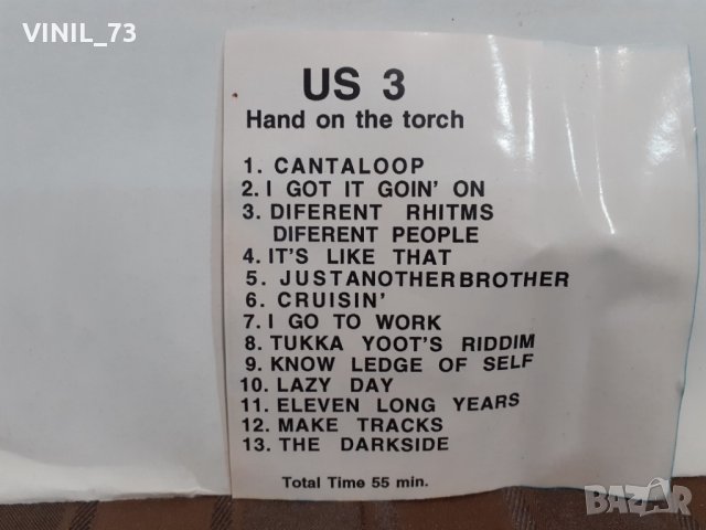  Us 3 – Hand On The Torch, снимка 4 - Аудио касети - 32356186