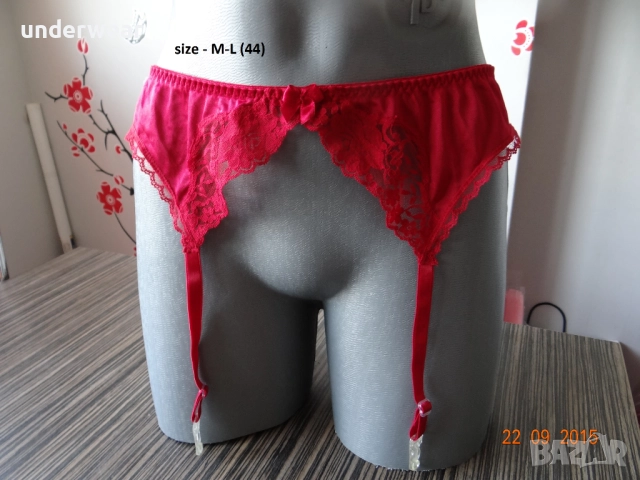 Жартиери с PVC клипси, снимка 3 - Бельо - 52526403