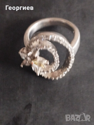 Старо сребро, сребърни пръстени и гривна по 4 € за 1 грам., снимка 3 - Пръстени - 49763934