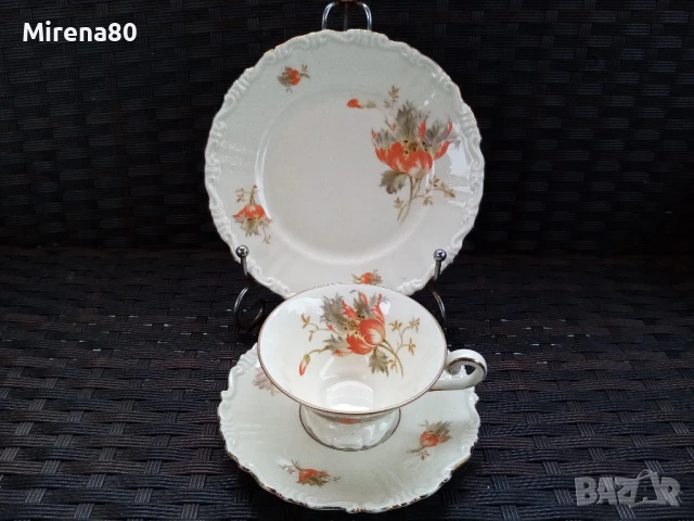 Антикварен сет за чай