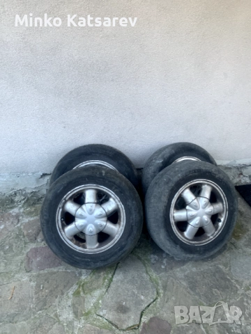 Лети джанти със зимни гуми с размери 175/70R14 84T, снимка 3 - Гуми и джанти - 52231700