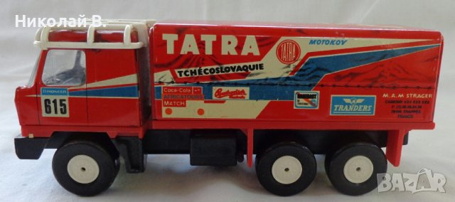 Ретро детски метални камиончета марка Татра 815  Tatra T815 Rallye M 1/43 Made in Czechoslovakia , снимка 11 - Колекции - 37470346