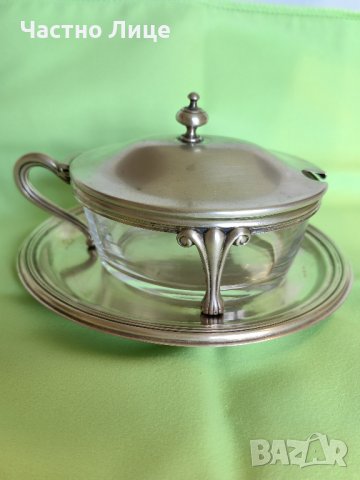 Изключително Красив Изящен Старинен Сребърен Италиански Аристократичен Съд , снимка 3 - Други ценни предмети - 40470711