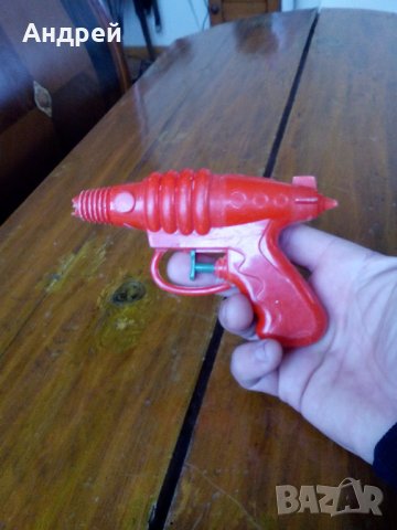 Стар воден пистолет,играчка #3, снимка 5 - Антикварни и старинни предмети - 27583002