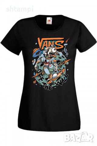 Дамска Тениска Vans off the wall,Изненада,Повод,Подарък,Празник, снимка 10 - Тениски - 37638868