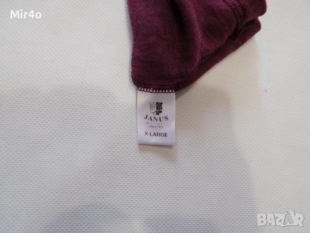 блуза janus merino wool фанела суичър елек пуловер горнище худи туризъм планина дамска оригинална XL, снимка 4 - Спортни екипи - 49090878