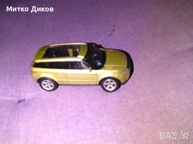 Маркова на Welly метална количка Land Rover нова, снимка 4 - Колекции - 47750857